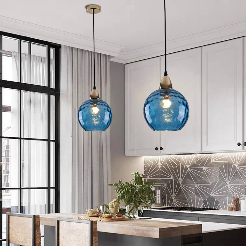 Avo Ripple Glass Pendant Lights - Sereilux