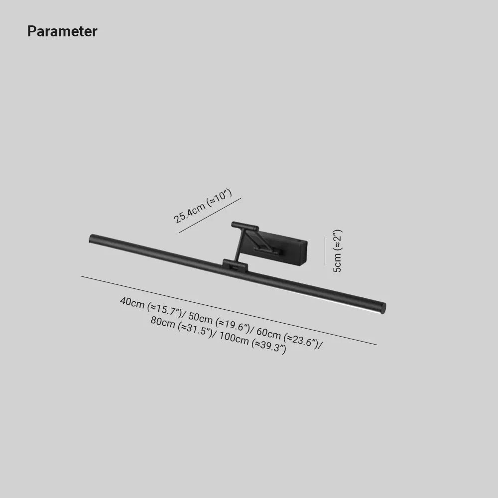 Norexil Wandleuchte Modern Lineares Spiegelvorderseite Schminktisch LED - Sereilux