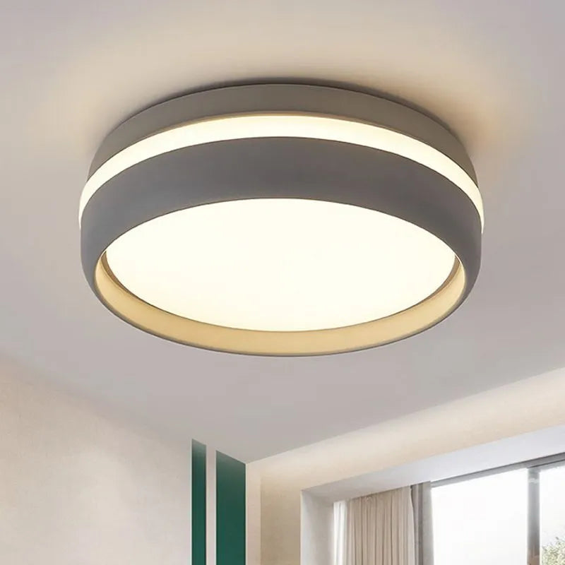 Lenior loftlampe sort rund - Sereilux