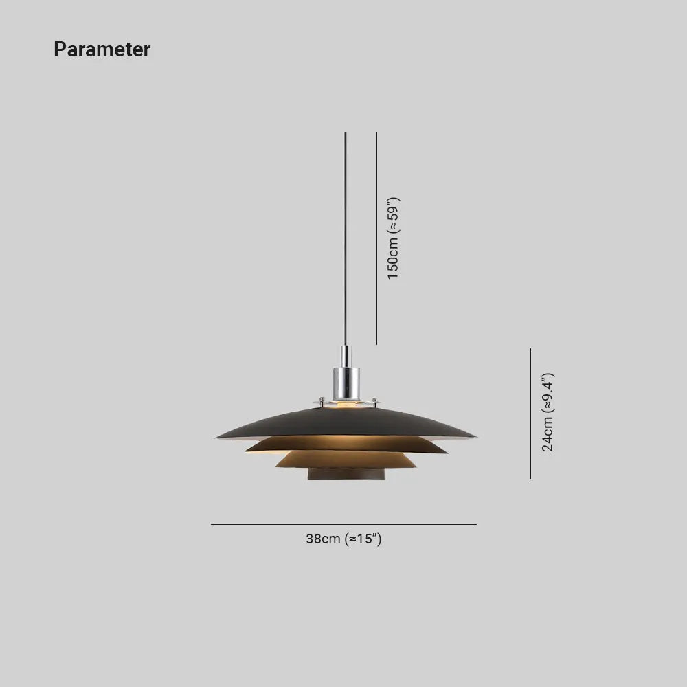 Milora Pendant Light Contemporary Minimalist Frisbee - Sereilux
