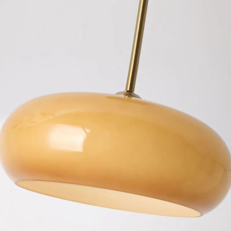 Vensia loftlampe i glas, indbygget - Sereilux