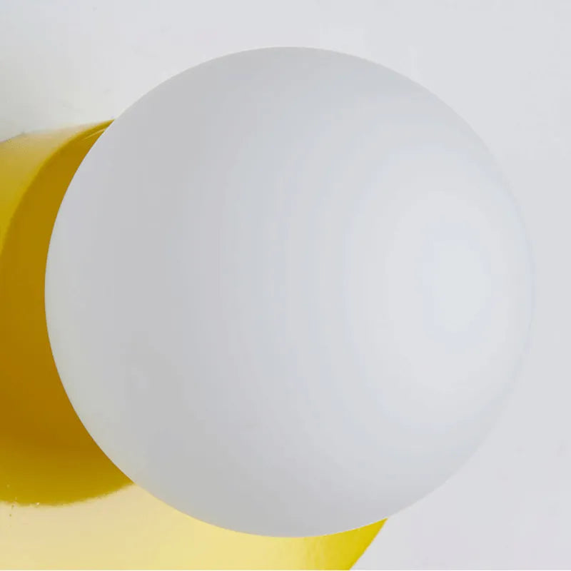 Lámpara de pared Solvire Globo semicircular - Sereilux