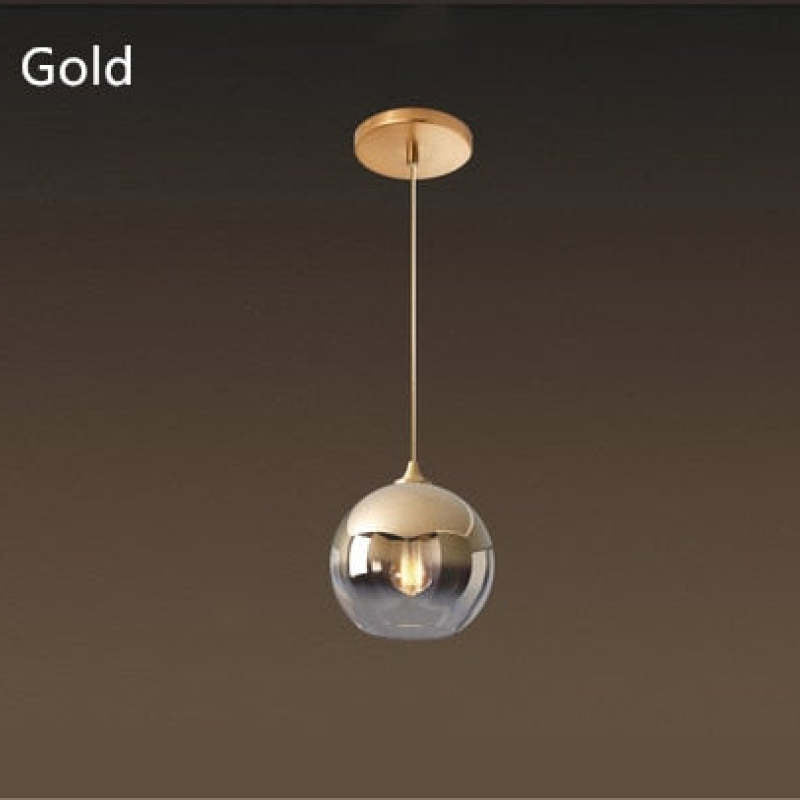 Voriq Frosted Balloon Pendant Light Gradient - Sereilux