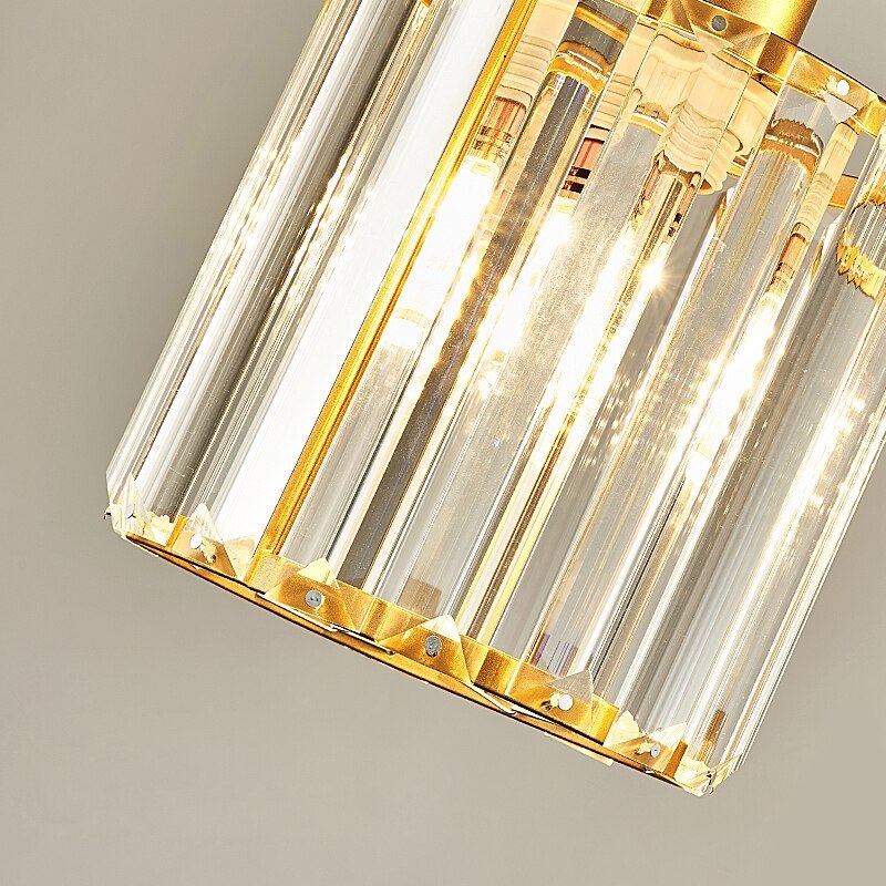 Maruvo Pendant Light Modern Cluster Cylinder Glass - Sereilux