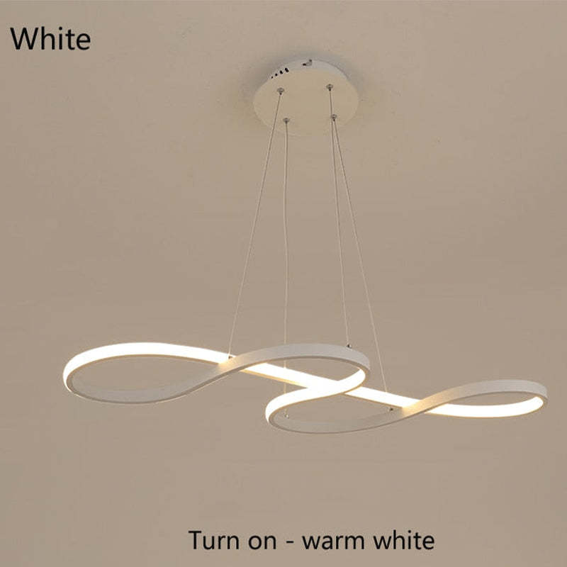 Nerin Musical Note Pendant Light, Black & Gold - Sereilux