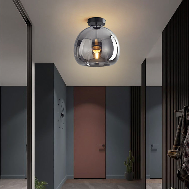 Laru Glass Semi-Flush Mount Ceiling Light/Pendant Light - Sereilux