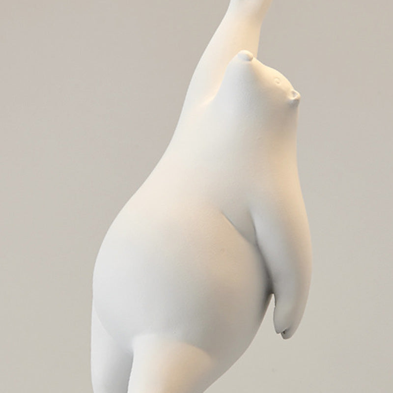 Novenel Bear Balloon Suspension/ Plafonnier Ballon Moderne Résine Chambre-Luire