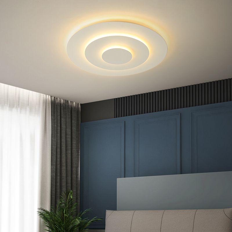 Marvion Ceiling Light White Floral Contemporary - Sereilux