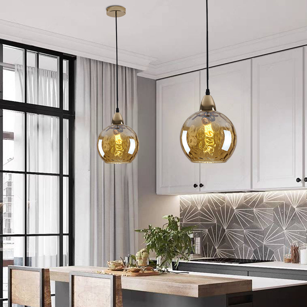 Avo Ripple Glass Pendant Lights - Sereilux