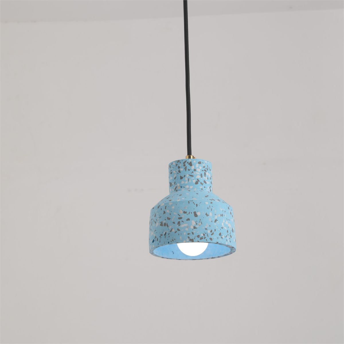 Lostel Suspension Rond Décor Nordique. Métal/Ciment. 4 Couleur. Salon-Luire