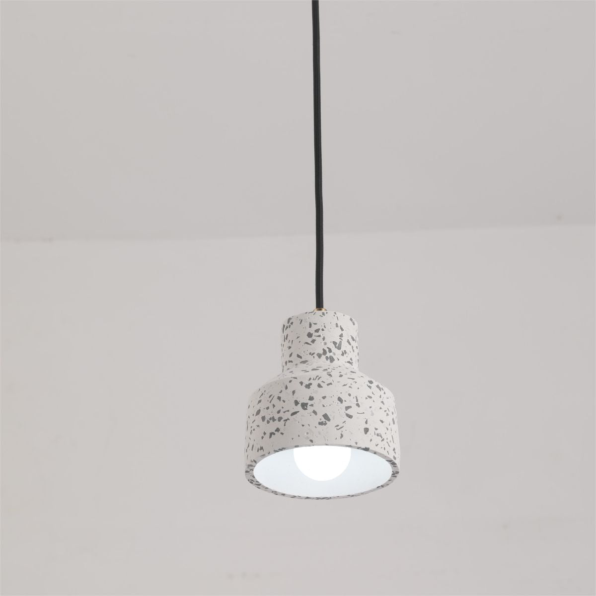 Lostel Suspension Rond Décor Nordique. Métal/Ciment. 4 Couleur. Salon-Luire
