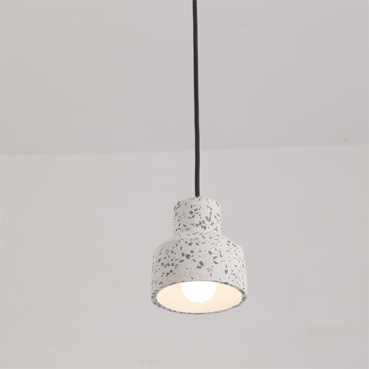 Lostel Suspension Rond Décor Nordique. Métal/Ciment. 4 Couleur. Salon-Luire