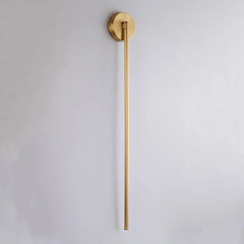 Dorina Wall Lamp Modern Linear &Silica Gel Gold - Sereilux