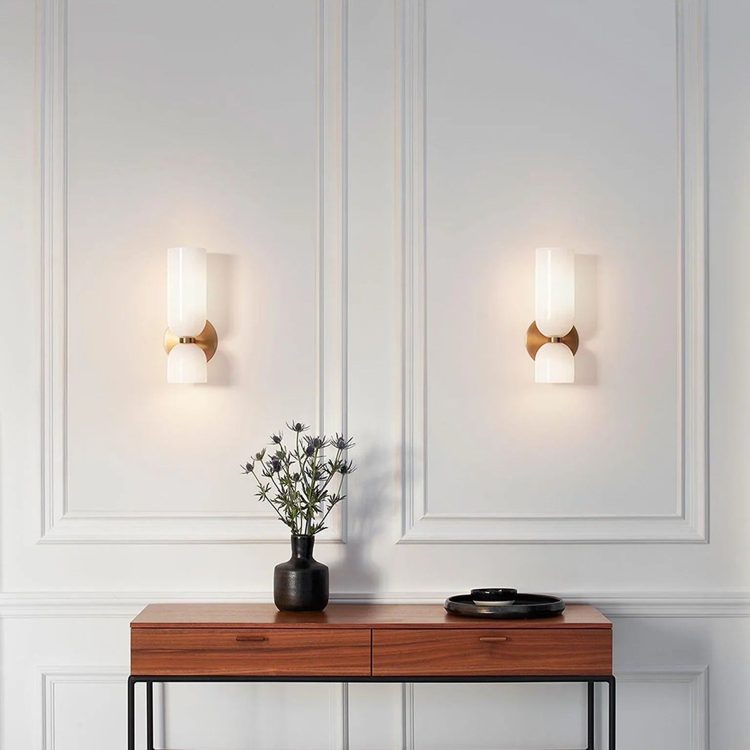 Sorvian Wall Lamp Sconce Glass Tube - Sereilux