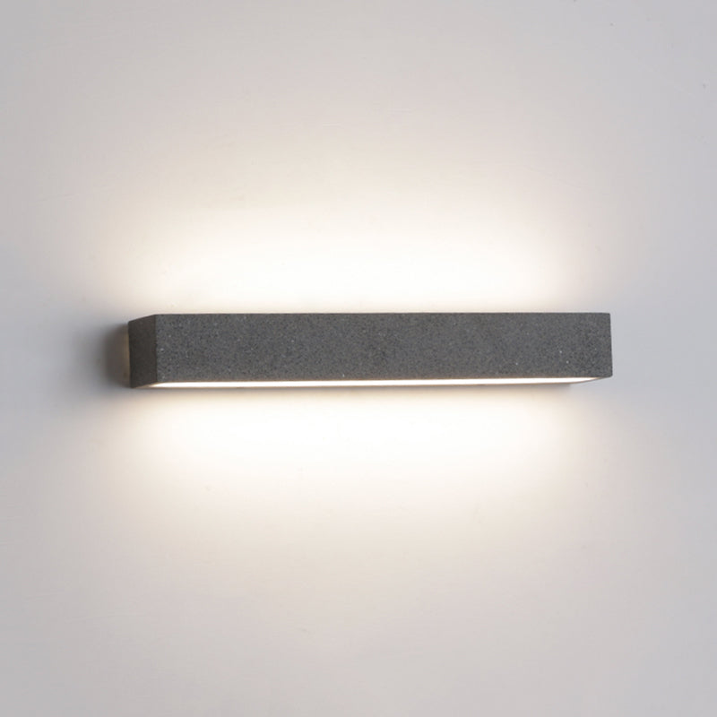 Lampă de perete LED pentru exterior Davel, negru și alb - Sereilux
