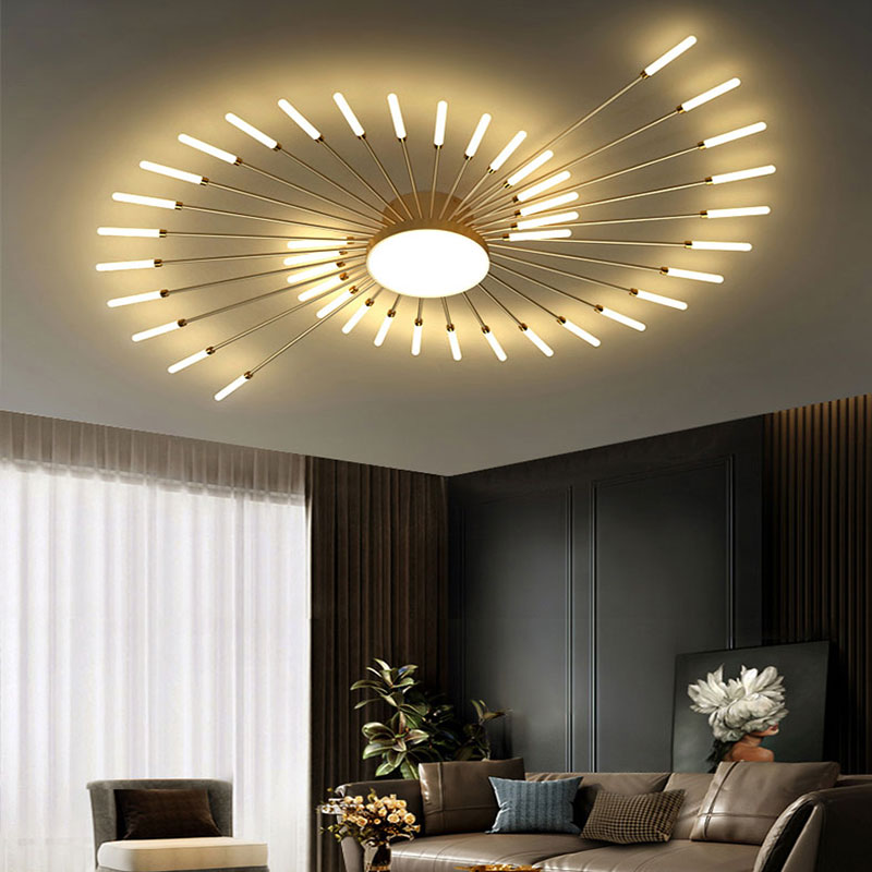 Vexor Modern Home Decoration Fireworks LED Ceiling Light - Sereilux