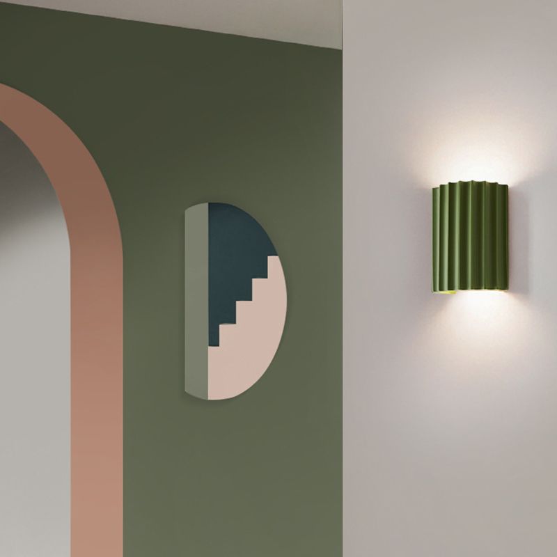 Orvian Wall Lamp Semi-cylindrical Resin - Sereilux