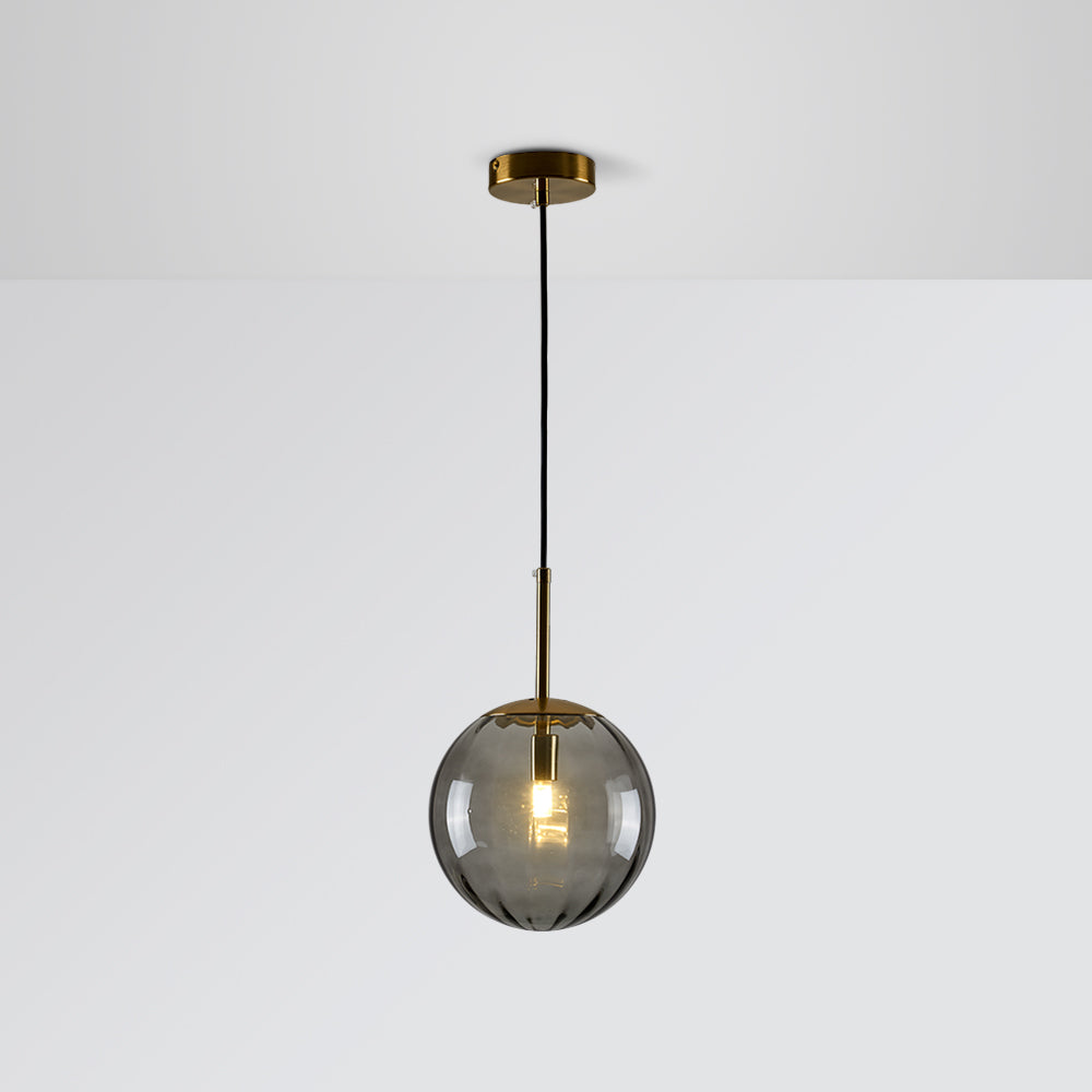 Sevenel Suspension Boule Moderne Métal/Verre-Luire