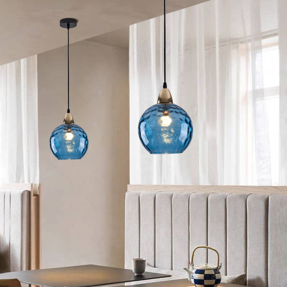 Avo Ripple Glass Pendant Lights - Sereilux
