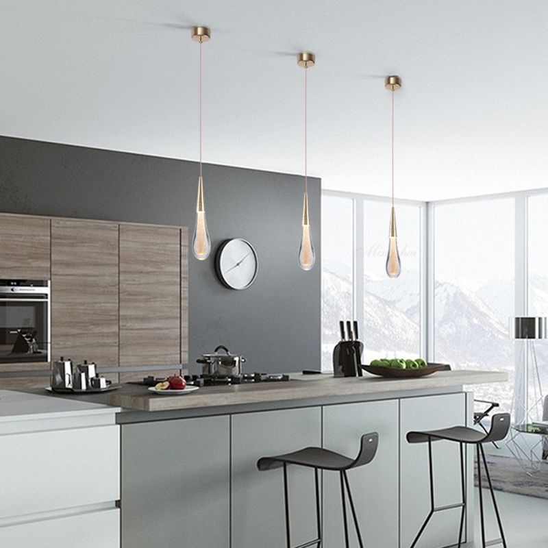 Orlith Pendant Light Gold Crystal - Sereilux