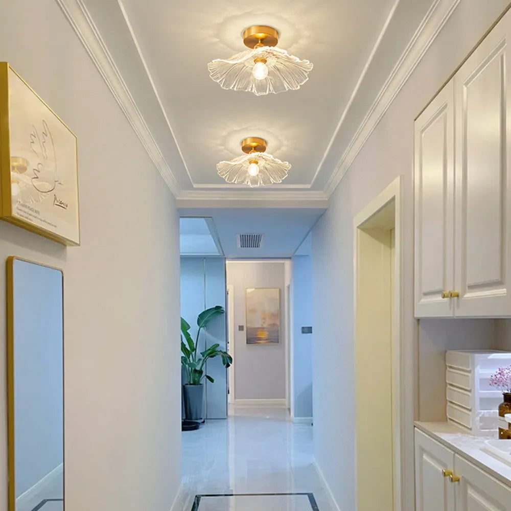 Lavor Flower Glass Ceiling/Pendant Light - Sereilux
