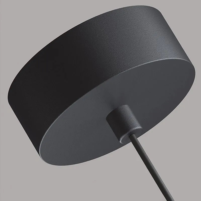 Lustră suspendată Selvor minimalistă liniară neagră - Sereilux