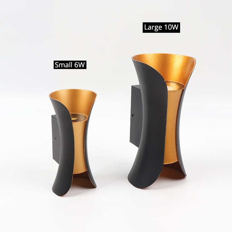Calyxor Wandlamp Gebogen Buiten Wandgemonteerd LED - Sereilux