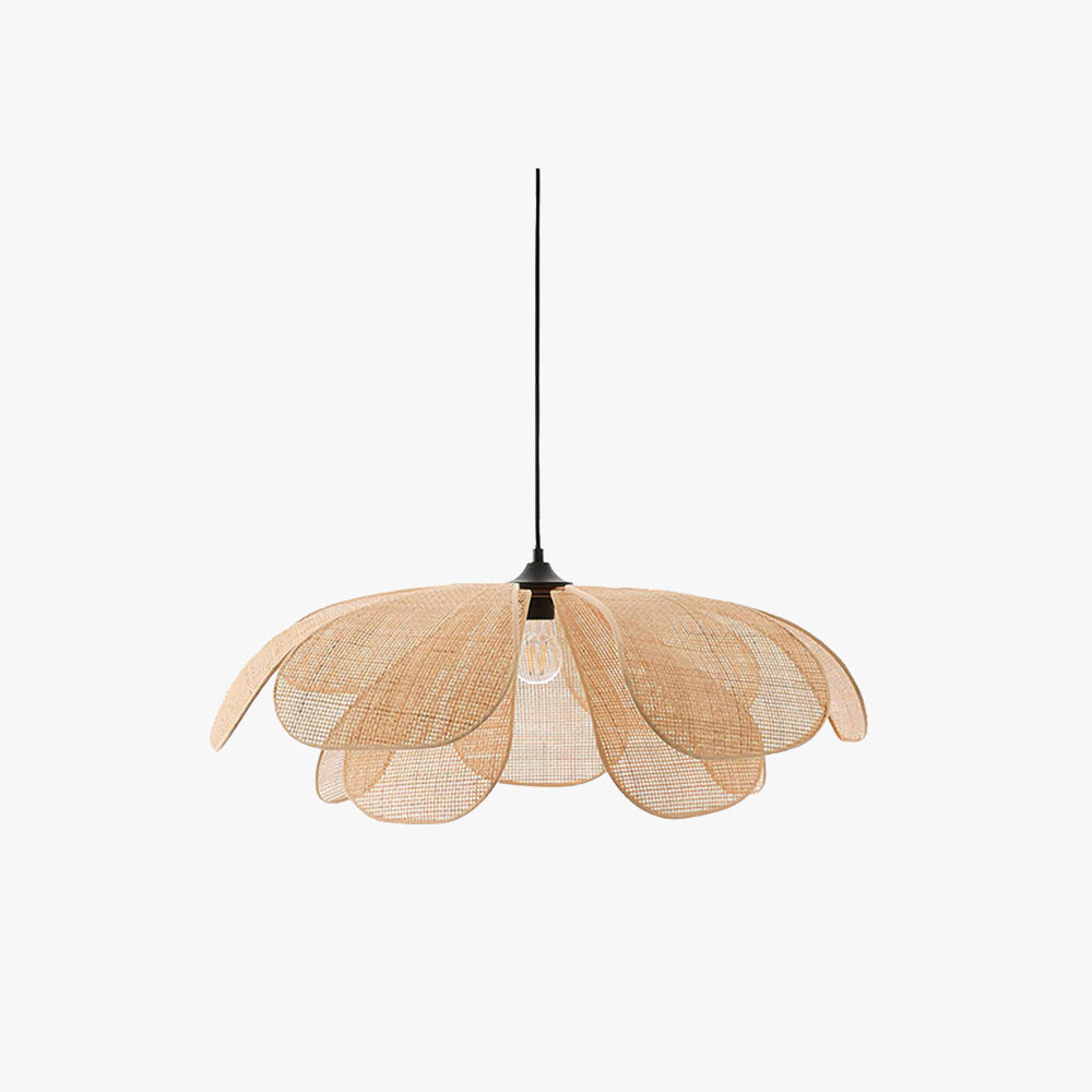 Seli Handmade Pendant Light, Rattan/Willow Weave - Sereilux