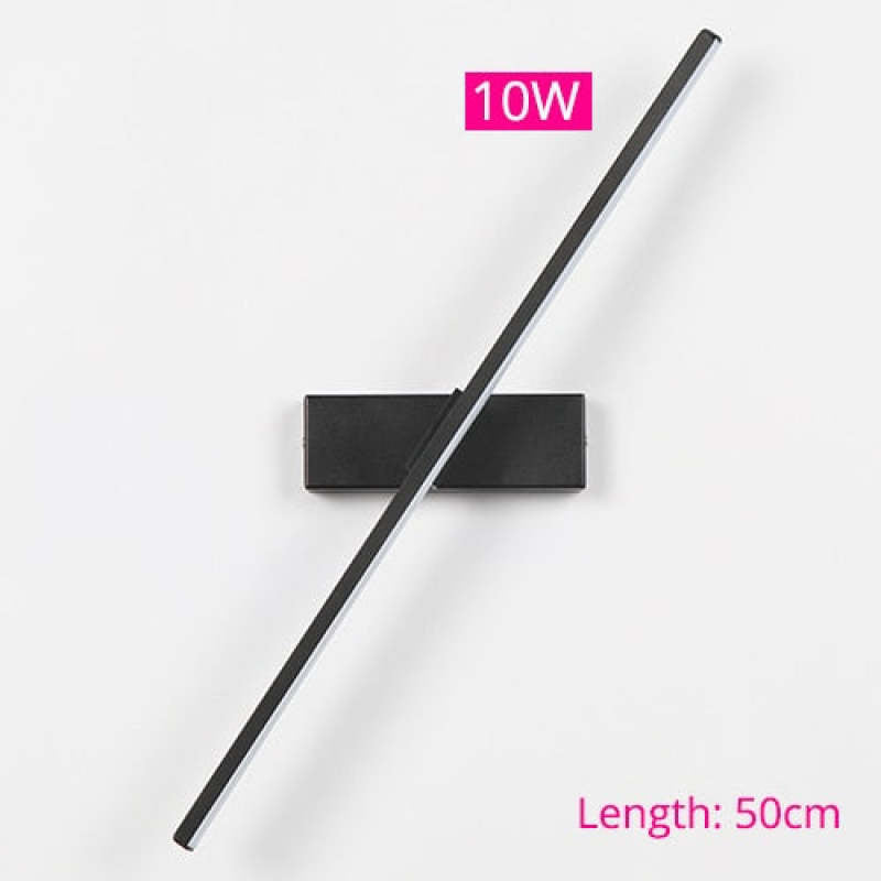 Darin Rotatable Wall Lamp for Bedroom, Black/White - Sereilux