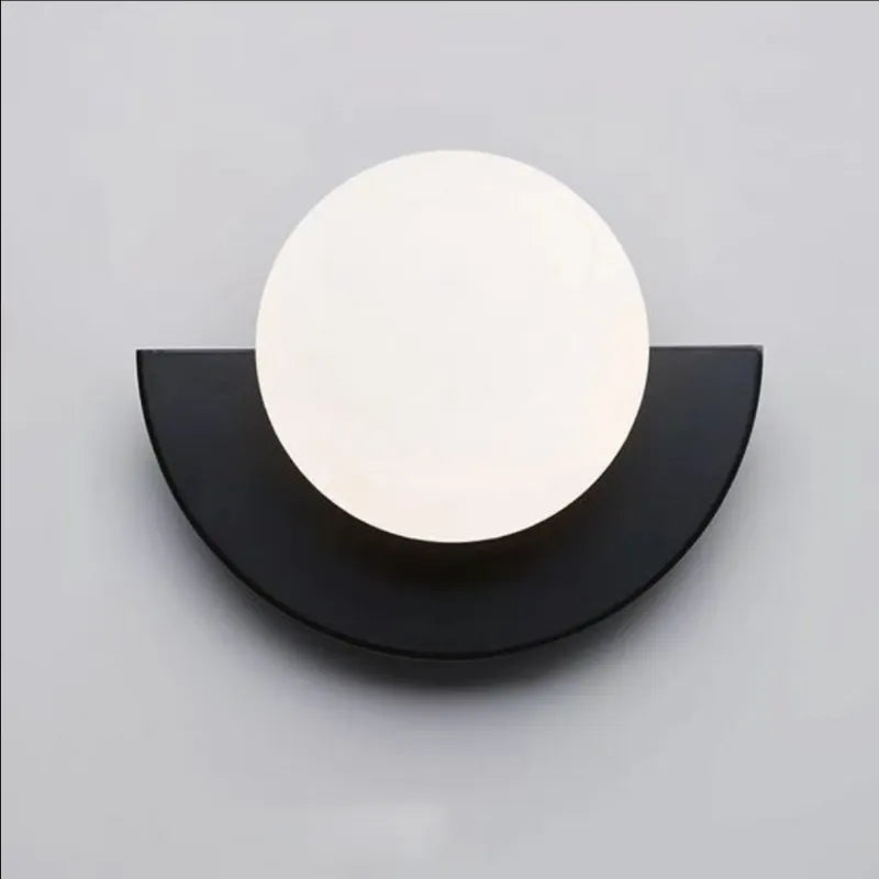 Lámpara de pared Solvire Globo semicircular - Sereilux