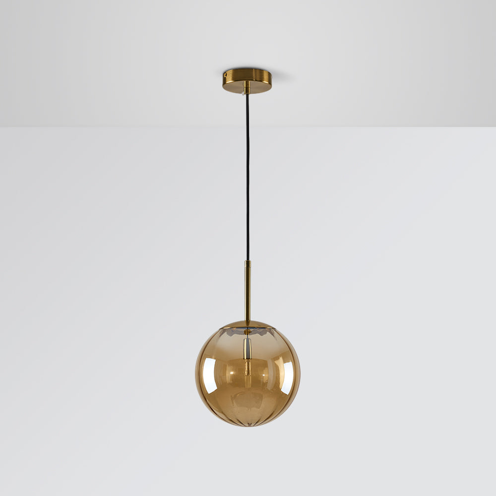 Sevenel Suspension Boule Moderne Métal/Verre-Luire