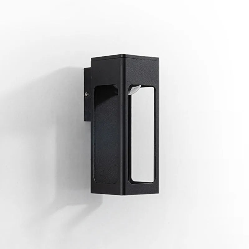 Teniq Modern Waterproof Minimalist Geometric Outdoor Wall Light - Sereilux