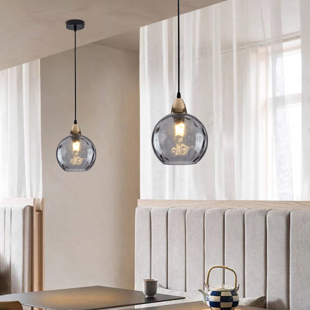Avo Ripple Glass Pendant Lights - Sereilux