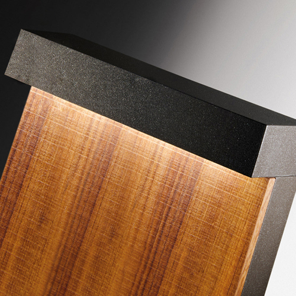 Tostel Extérieure Géométrique Minimaliste. Métal. Bois. Extérieur-Luire