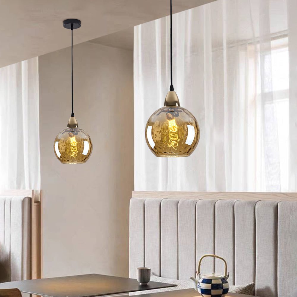 Avo Ripple Glass Pendant Lights - Sereilux