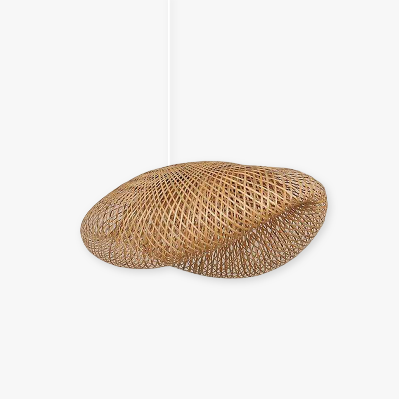 Veltrix Pendant Light Natural Kitchen Island Bamboo - Sereilux