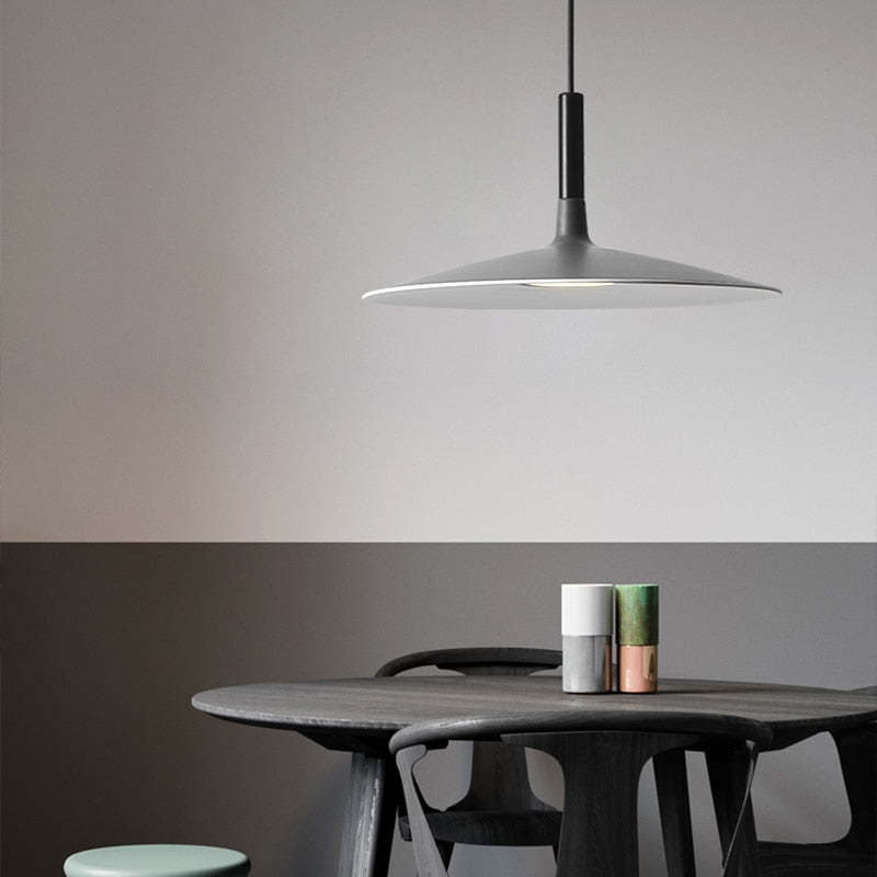 Fjorn Pendant Light Pan, Plate Shape Modern Design - Sereilux