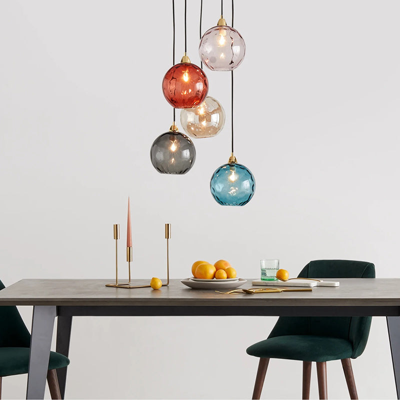 Avo Ripple Glass Pendant Lights - Sereilux
