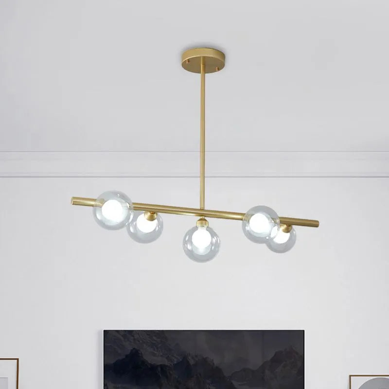 Lumirel Pendel Lys Lineær Bobleglas - Sereilux