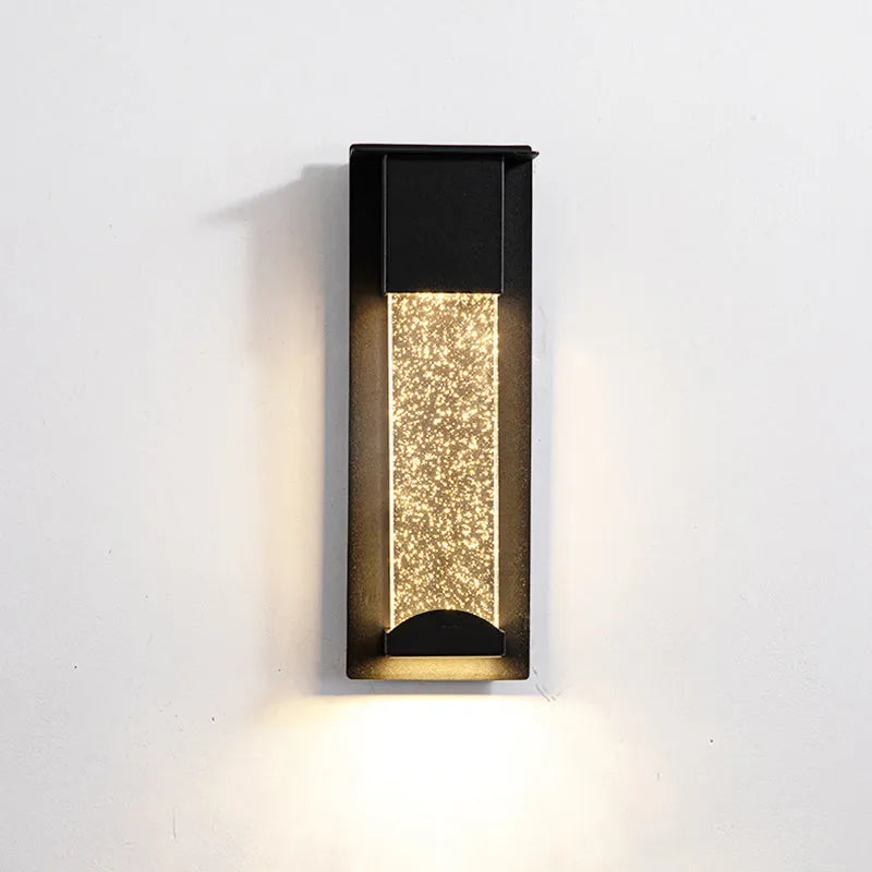 Miraq Outdoor Wall Lamp, Steady/Sensor Lights - Sereilux