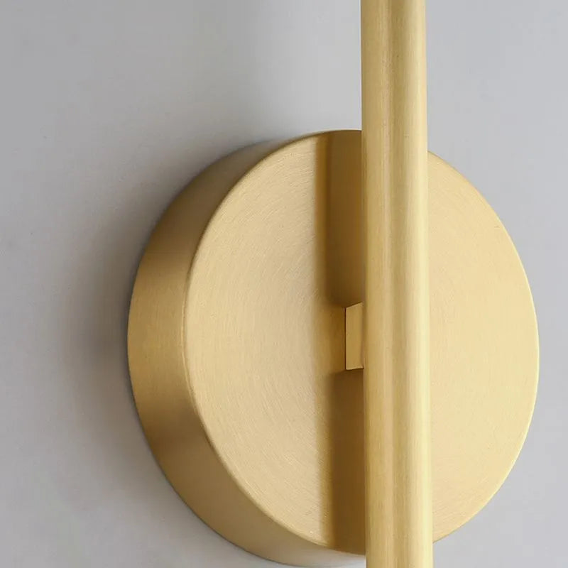 Dorina Wall Lamp Modern Linear &Silica Gel Gold - Sereilux
