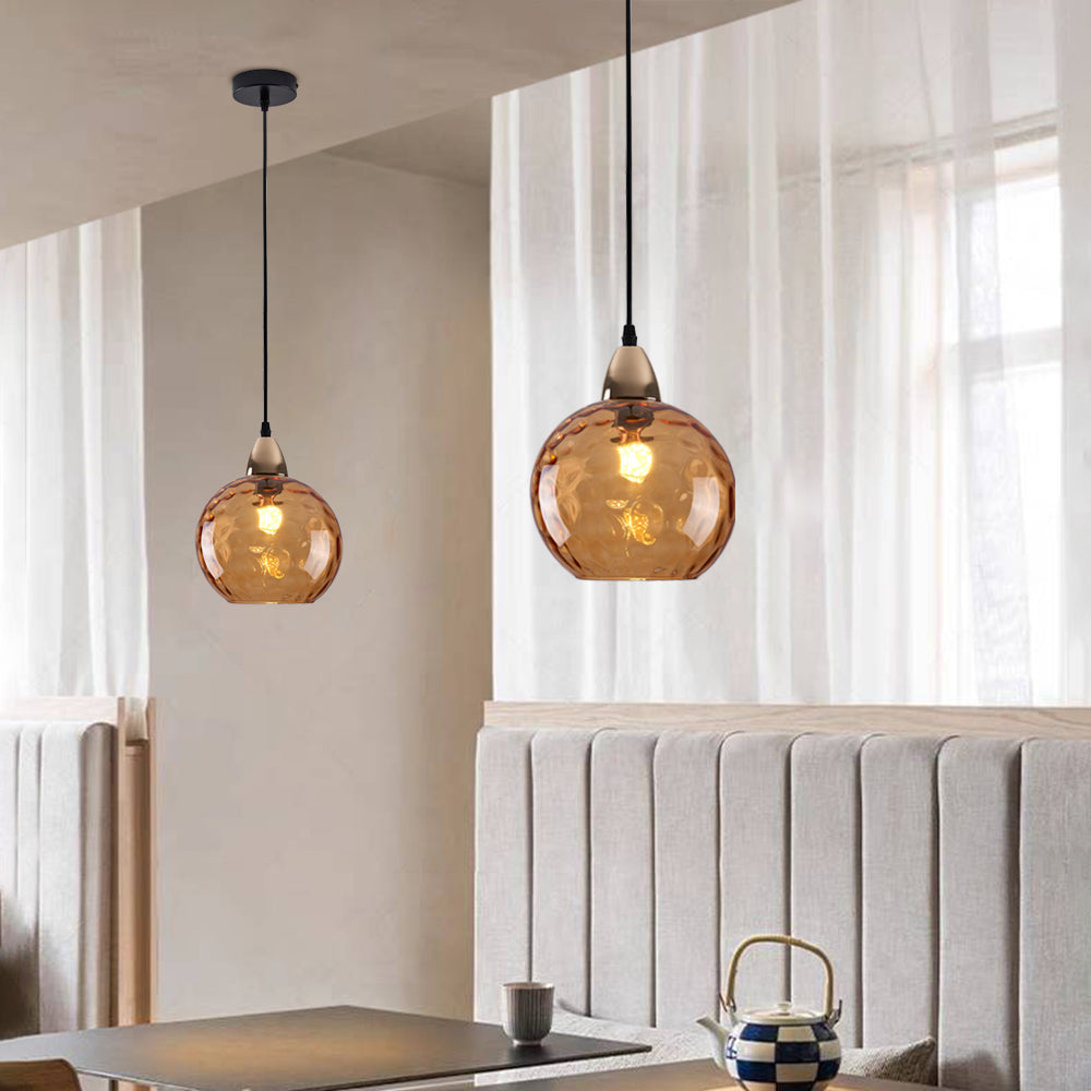 Avo Ripple Glass Pendant Lights - Sereilux