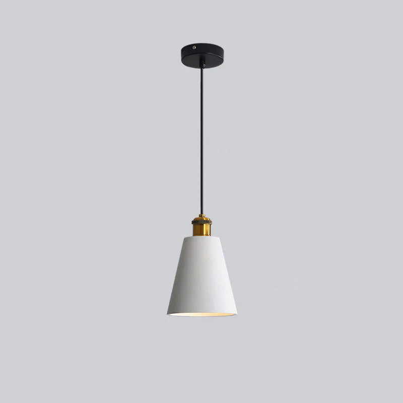 Astel Luminaires Suspension Nordique Blanc/Orange/Noir/Gris. Salon-Luire