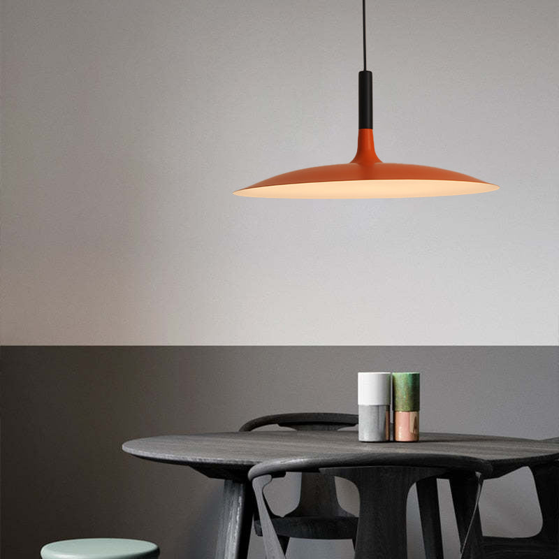 Fjorn Pendant Light Pan, Plate Shape Modern Design - Sereilux