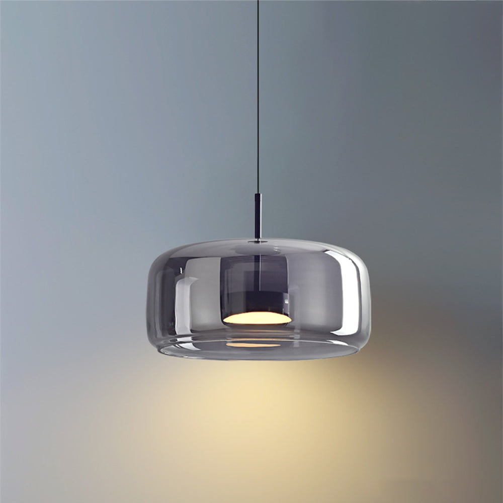 Lioren Pendant Light Morden Glass Clear/Smoky/Amber - Sereilux