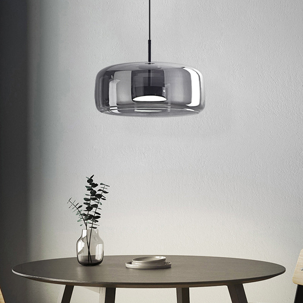 Lioren Pendant Light Morden Glass Clear/Smoky/Amber - Sereilux