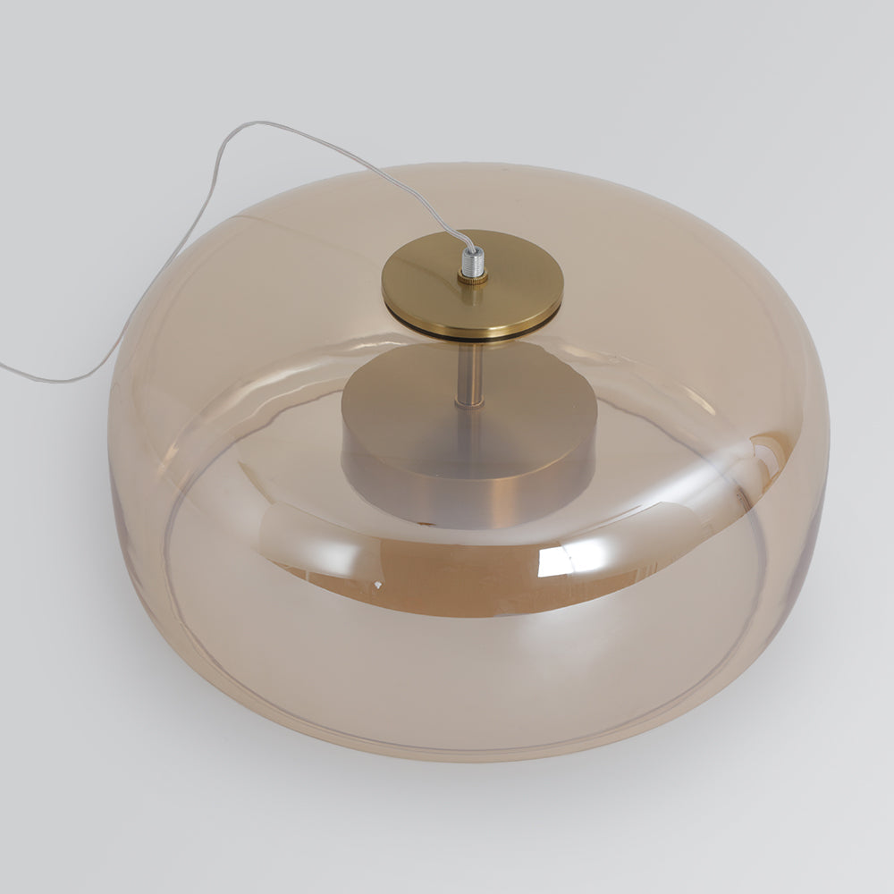 Lioren Pendant Light Morden Glass Clear/Smoky/Amber - Sereilux