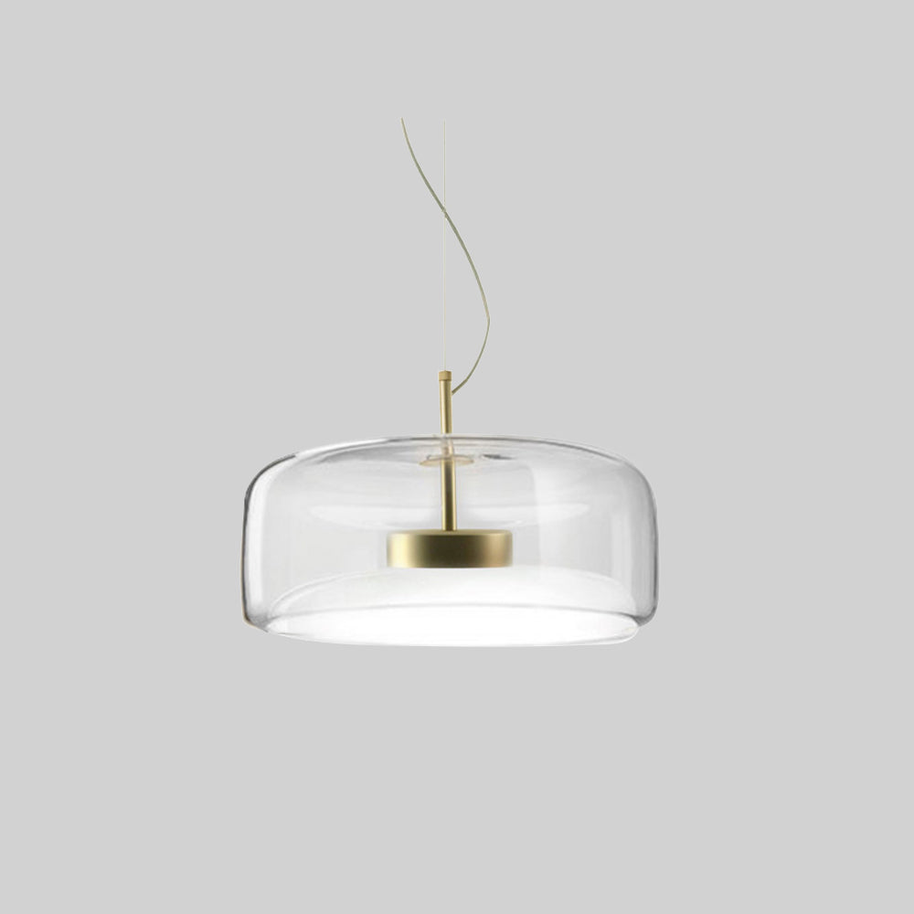 Lioren Pendant Light Morden Glass Clear/Smoky/Amber - Sereilux