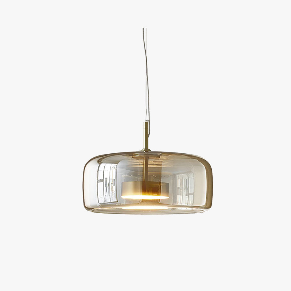 Lioren Pendant Light Morden Glass Clear/Smoky/Amber - Sereilux