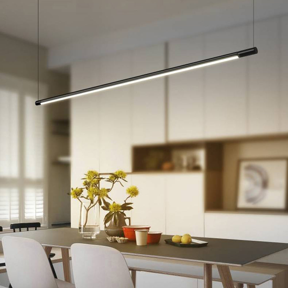 Miren Pendant Light Minimalist Linear Black - Sereilux